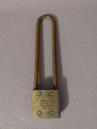 SLAYMAKER Padlock Locksport Collectable Vintage Antique Padlock Free Ship! - Picture 3 of 6