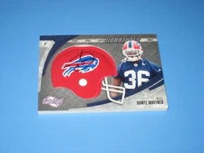 2006 UPPPER DECK SWEET SPOT AUTOGRAPH MINI HELMET ROOKIE DONTE WHITNER#SSS-DW MT