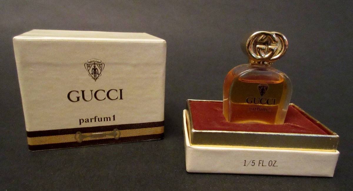 Vintage Gucci 1 Parfum 1/5th oz New in Presentation Box! Pure