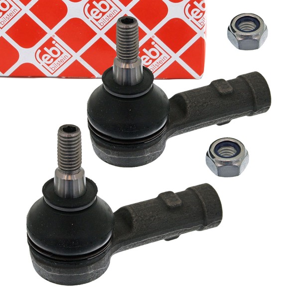 2X febi Prokit Spurstangenkopf FüR Smart Forfour (454) Mitsubishi Colt VI Vorne-image