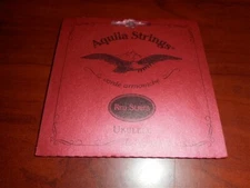 NEW - Aquila #87U Red Series Tenor Ukulele Set, High G