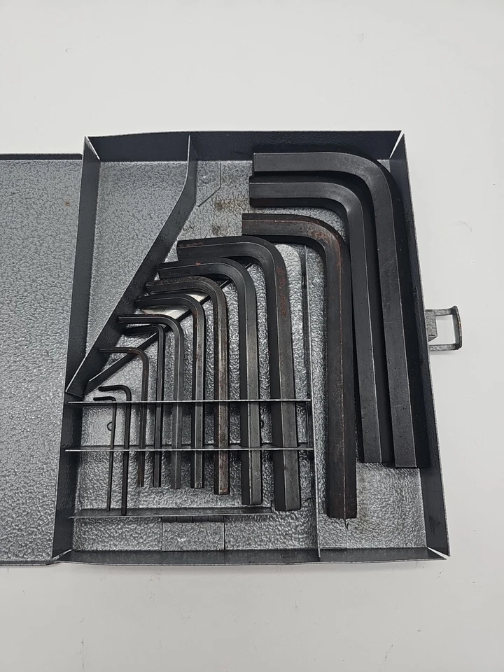 Allen Tools 15 pc. Short Arm Hex Key Set 53036 USA  - Image 3 of 4