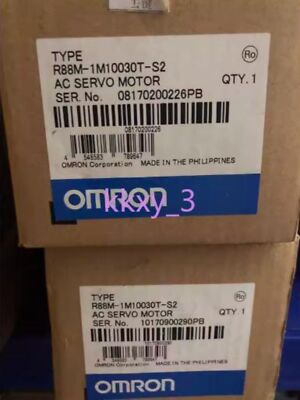 1 PCS NEW IN BOX Omron R88M-1M10030T-S2 servo motor