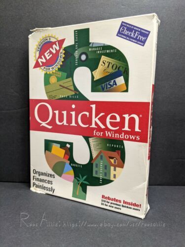 Kiplinger's CA-Simple Money Pour PC - Disquette 3,5" - Computer Associates 1993 - Vintage
