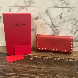 rockstud wallet on a chain