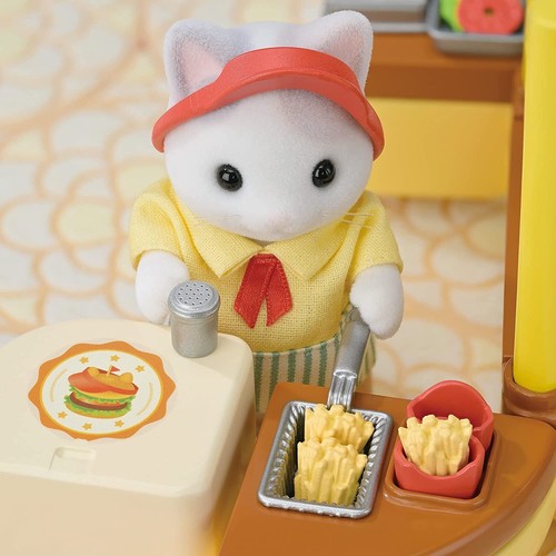 hamburger wagon Sylvanian Families Japan Epoch Calico Critters MI-91 - Picture 6 of 13
