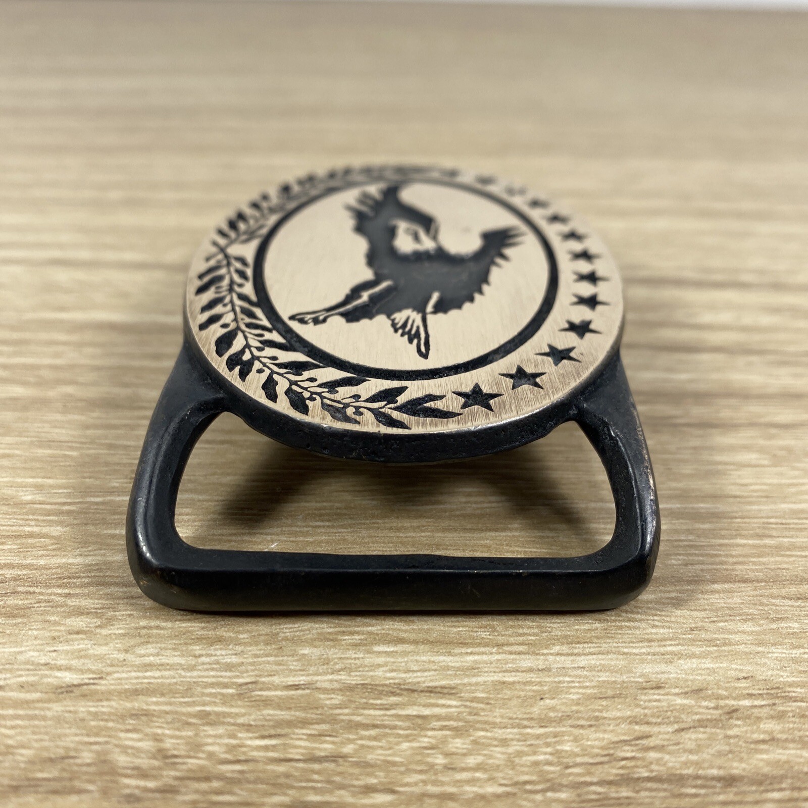 Vintage Tech Ether Guild BALD EAGLE Solid Brass B… - image 3