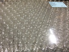 215 NEW Gerreshemeier Vial w/ Rubber Cap Lid 10ml 24 x 50 mm Glass Craft Bottle