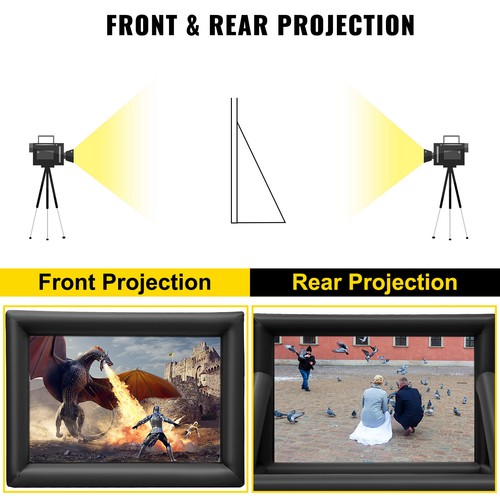 VEVOR Inflatable Movie Screen Inflatable Projector Screen 6M for Outdoor Theater - Zdjęcie 6 z 12