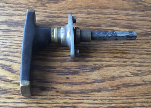 1920s 1930s Packard DOOR HANDLE vtg antique exterior locking no key - 第 2/14 張圖片