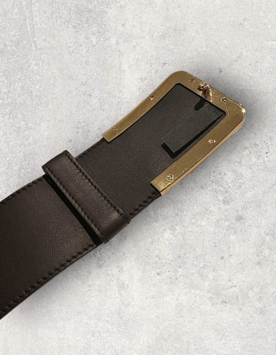 【送料&関税込】Prada Calf Leather Belt Prada Men's Calf Leather Belt (All New In) IFCHIC.COM