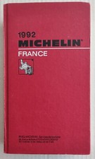 Guide rouge MICHELIN 1992
