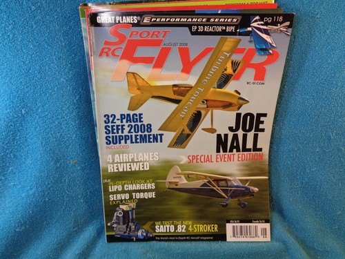 Fly RC Quiet Sport Backyard Flyer Model Remote Airplane Flying Magazine Lot - Picture 7 of 11