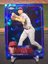 Matt Duffy 2023 Topps Chrome Sapphire #274 Angels