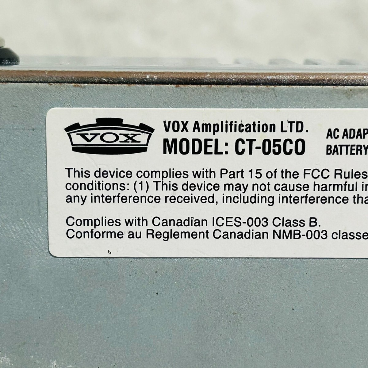 VOX CT-05CO COOLTRON Snake Charmer Compressor | eBay