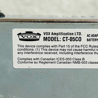 VOX CT-05CO COOLTRON Snake Charmer Compressor | eBay