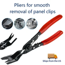Car Trim Clip Removal Pliers Headlight Repair Door Panel Retainer Remover Tool