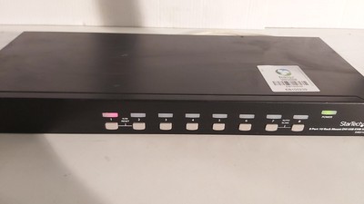 StarTech.com 8 Port 1U Rack Mount DVI USB KVM Switch SV831DVIU Offers!
