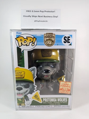 Funko POP! Protomoa Wolves LE 6500 Camp Fundays 2023 Box Of Fun W/0.5mmProtector