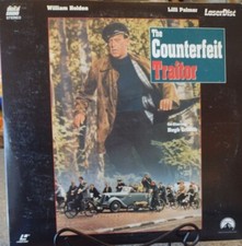 The Counterfeit Traitor Laserdisc LD William Holden Digital Sound Stereo Palmer