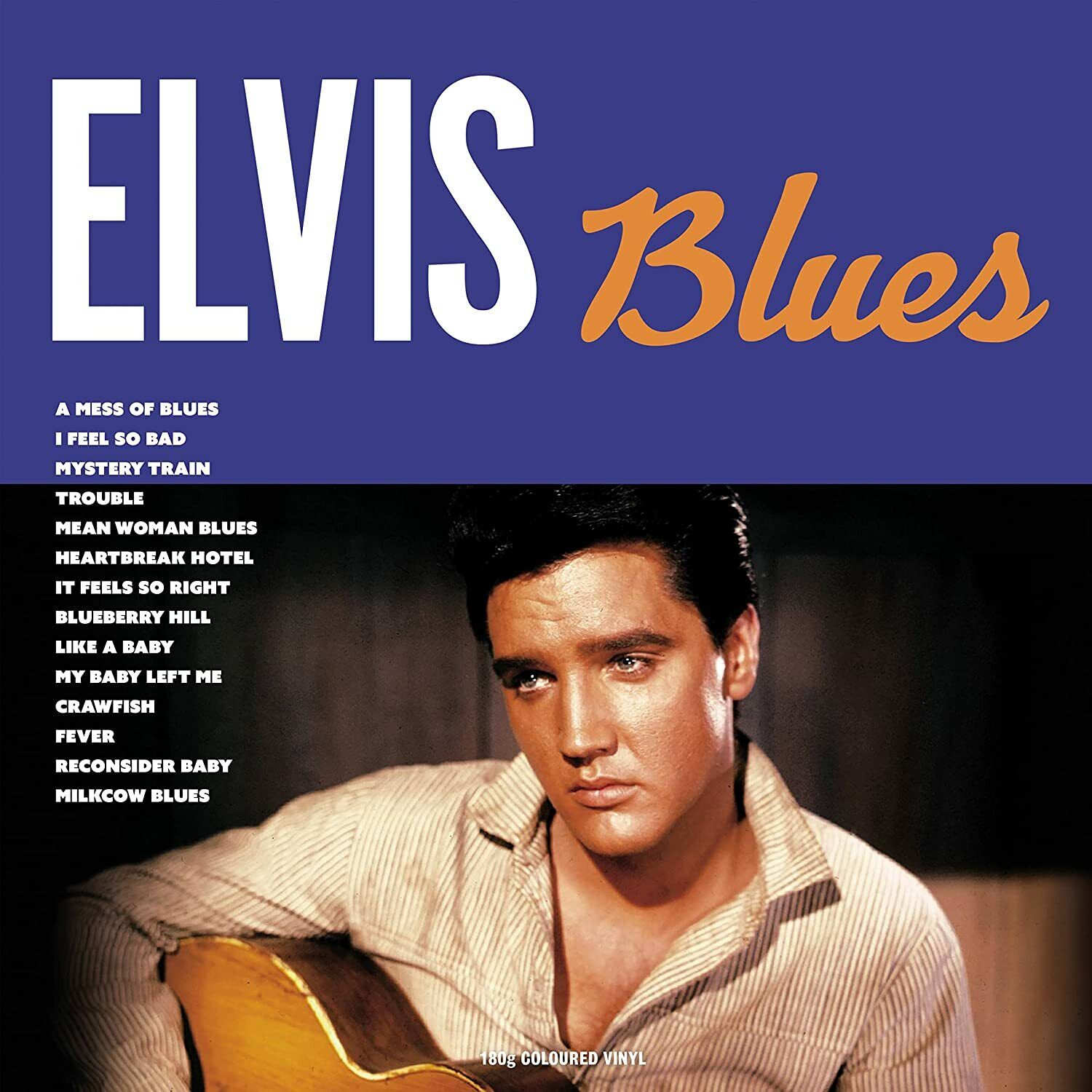 Elvis Blues Elvis Presley180G Vinyl Record LP Crawfish Fever Like A Baby Trouble