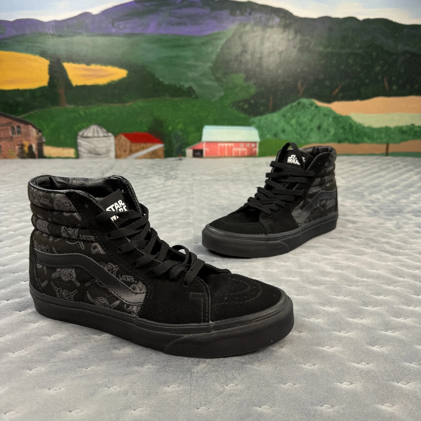 Scarpe VANS x STAR WARS Darth Vader Storm uomo 6 5 donna alte 8 5 LATO SCURO
