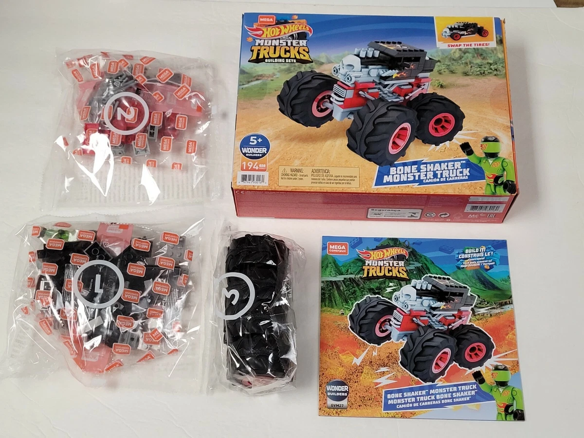 MEGA Construx Building Sets, Hot Wheels Bone Shaker Monster Truck - Kids