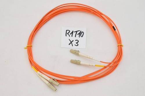 Diverse Glasfaser LWL Fiber Optic Patchkabel SC/LC/ST/Duplex/MTRJ Ex. Bundeswehr - Bild 220 von 318