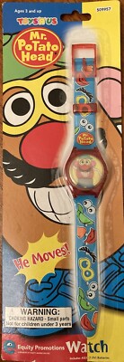 BRAND NEW Toys R Us Mr. Potato Head Flicker Watch ( Ages 3+)  He Moves 