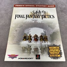 Final Fantasy Tactics Prima's Official Strategy Guide Squaresoft -Paperback