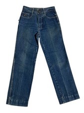 Hemmed Vintage 80s Jordache Jeans Womens Size 30 Horse Head Logo Straight Leg