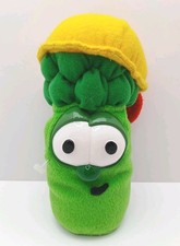 Vintage GUND VeggieTales Junior Asparagus Plush 7" Cartoon Character Stuffed Toy