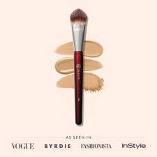 BK BEAUTY 114 DUAL-SIDED CONCEALER BRUSH – Precision Concealer & Powder BRUSH