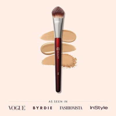 BK BEAUTY 114 DUAL-SIDED CONCEALER BRUSH   Precision Concealer & Powder BRUSH
