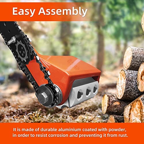 Log Peeler,Log Debarking Tool,Chainsaw Attachment for Wood Debarking,Chainsaw 