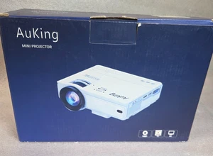 AuKing M8-F Mini Projecteur Vidéo portable 1080P HDMI, USB - neuf