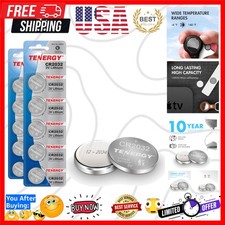 3V CR2032 Batteries, Lithium Button Coin Cell 2032 Battery, Compatible with A...