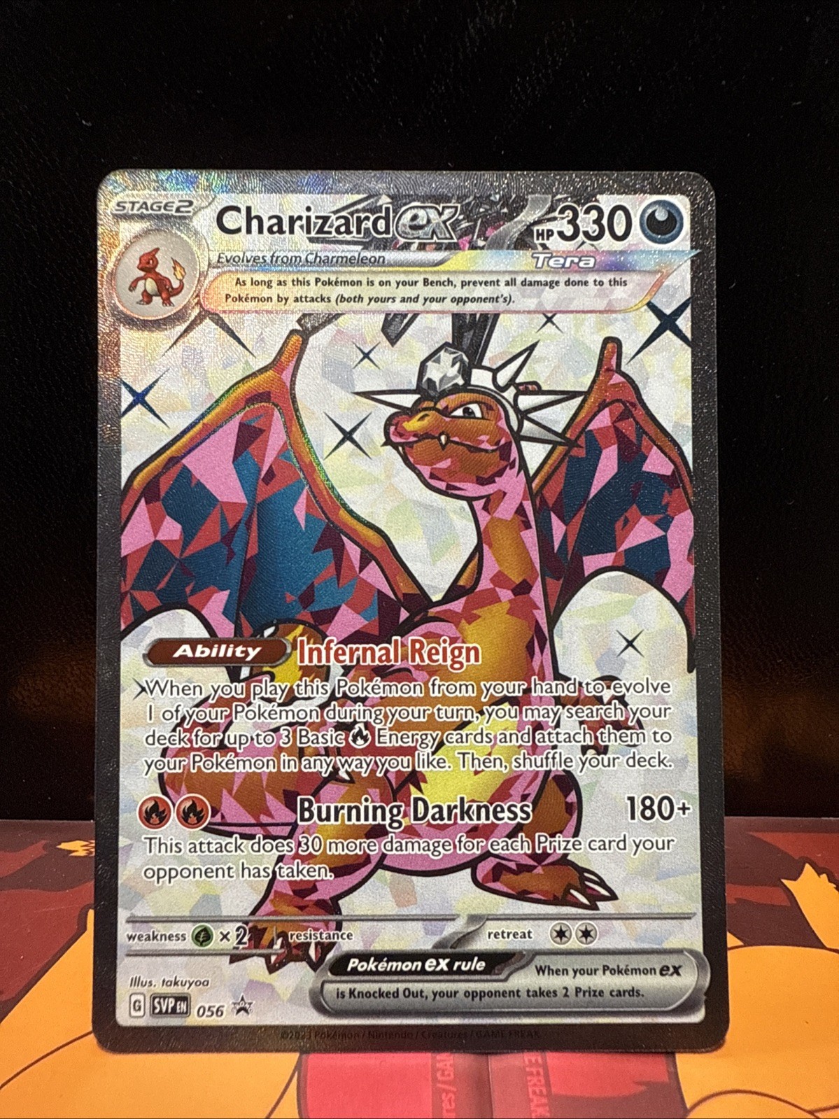 Charizard ex 056 Sv: Scarlet & Violet Promo Cards Holo Pokemon TCG