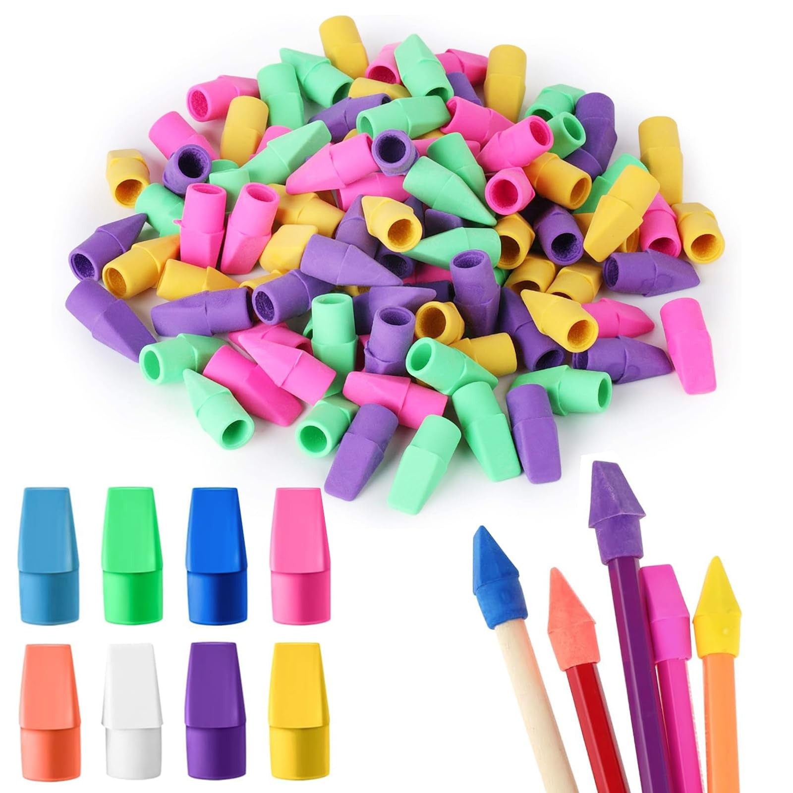 Crayon Gomme Enfant et Fournitures de Dessin pour Activités Manuelles et Coloriage