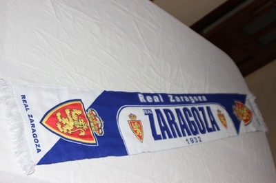 Schal Aus Fußball Vintage von Der Real Zaragoza Mit Ihrem Datum Stiftung 1932