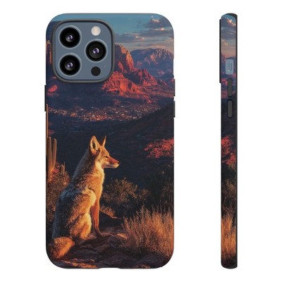 Phone Ink - Lifetime Warranty Custom Case - Coyote Red Rock Desert