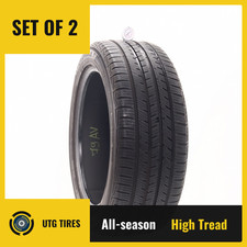 Set Of 2 Used 25550r20 Yokohama Yk-ctx 109v - 8.532 Set Of 2 Used 25550r20 Yokohama Yk-ctx 109v - 8.532