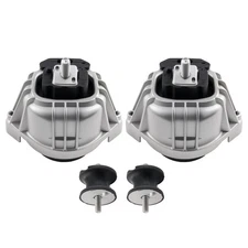 4Pcs Engine Motor & Trans Mount Set For BMW 135i l6 3.0L 2008-2013 22116760330