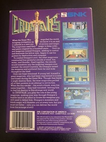 NES Nintendo Crystalis CIB