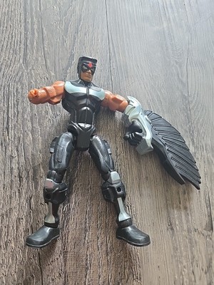 FALCON Marvel Super Hero Mashers 6  Action Figure 2014 Hasbro X-Men *Missing Arm