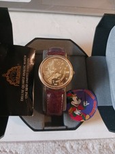 NEW MINT -1993 Disneyana Convention Band Leader Mickey watch L/E 2500 - Disney