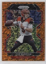 2021 Panini Prizm Orange Disco Prizm Joe Burrow #273 10nl
