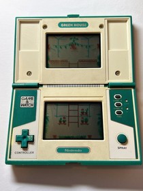 【USED】NINTENDO GAME AND & WATCH Green House Multi Screen1982