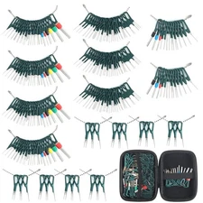 DINYO 178 Pcs Terminal Removal Tool Kit, Electrical Wire Connector Pin Releas...