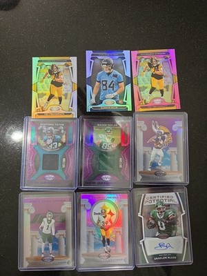 2025 NFL Certified Numbered, Patches and an AUTO Ft. Sauce Gardner and more